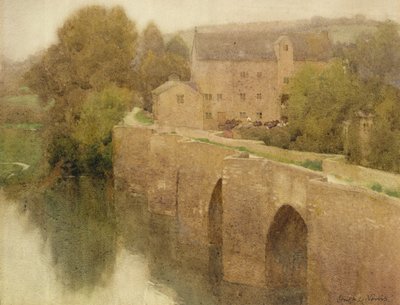 Staverton Bridge, Devon by Hugh L. Norris